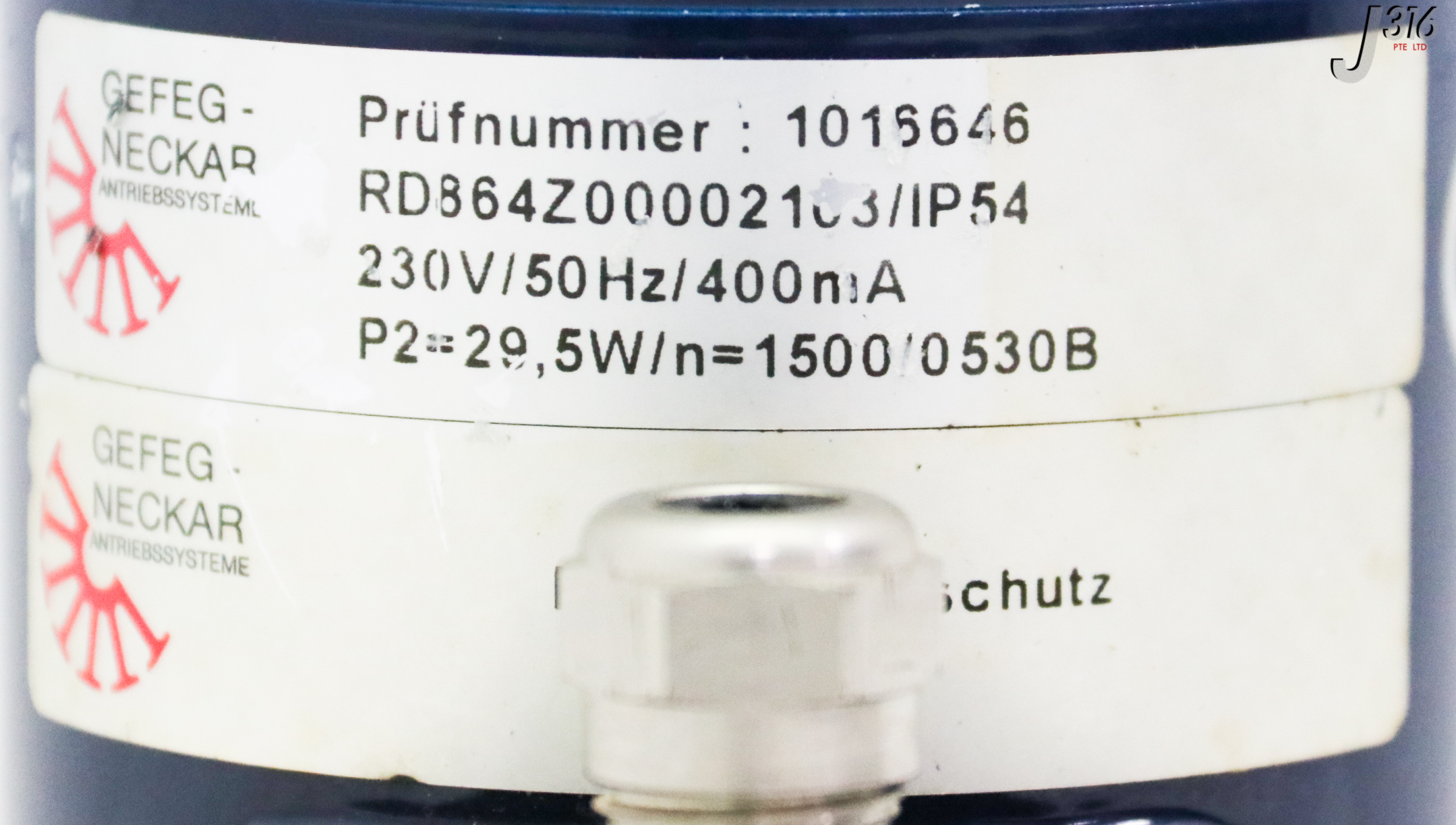 33832 GEFEG-NECKAR GEARMOTOR ASSY RD864Z00002103/IP54 | eBay
